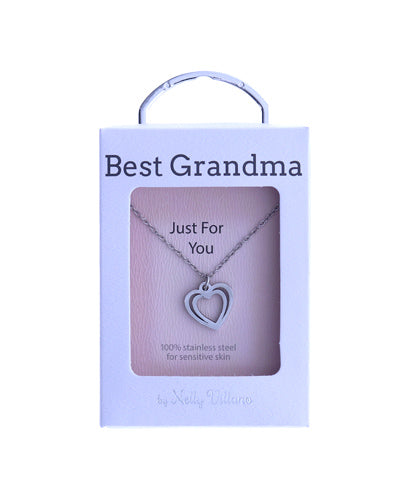 Just For You Necklace - Best Grandma