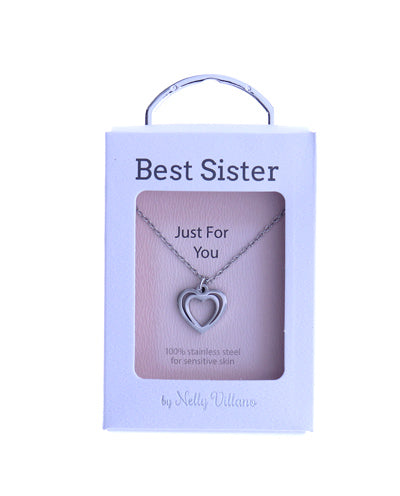 Just For You Necklace - Best Sister