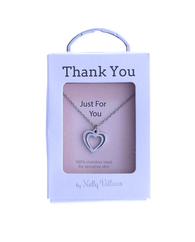 Just For You Necklace - Thank You