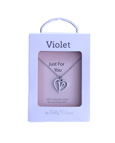 Just For You Necklace - Violet