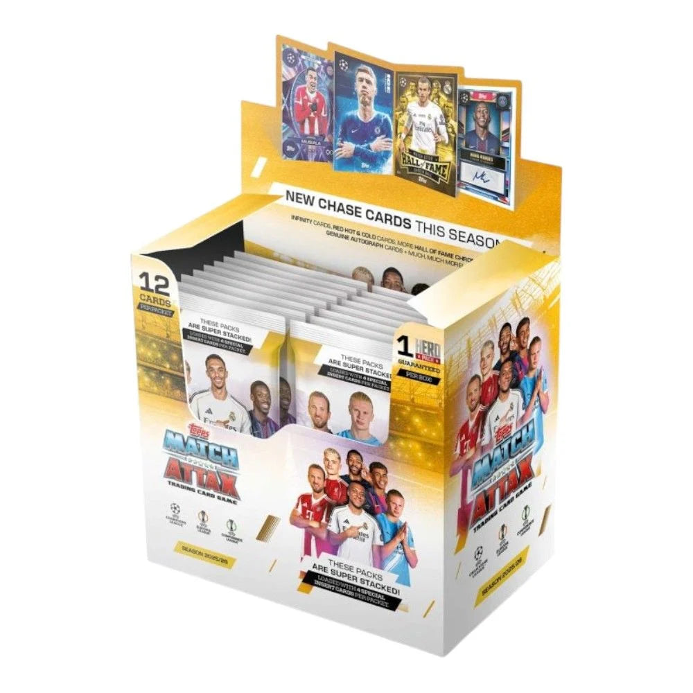 Topps 2025-26 Match Attax Champions League Box (Contains 32 Packs)