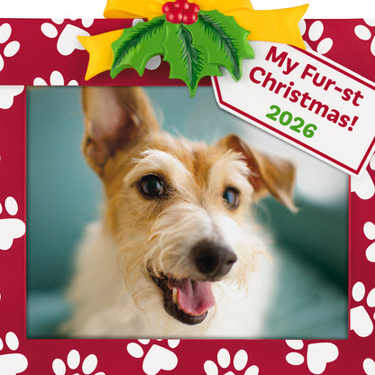 My Fur-st Christmas 2026 Photo Frame