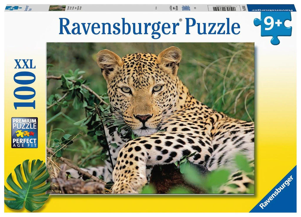 100 XXL Piece - Lounging Leopard - Ravensburger Puzzle