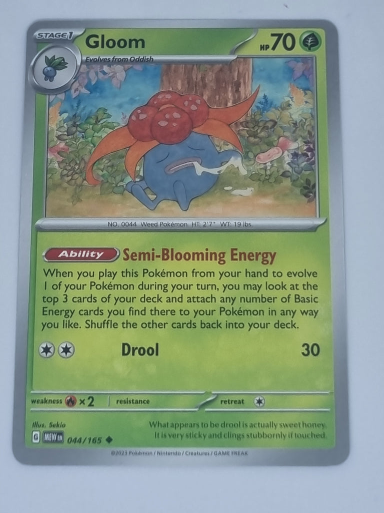 Pokemon TCG - Pokemon 151 - #044/165 - Gloom - Uncommon