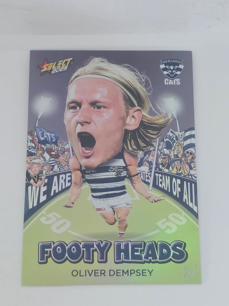AFL Footy Stars 2025 | Footy Heads | #FH39 | O. Dempsey | Geelong