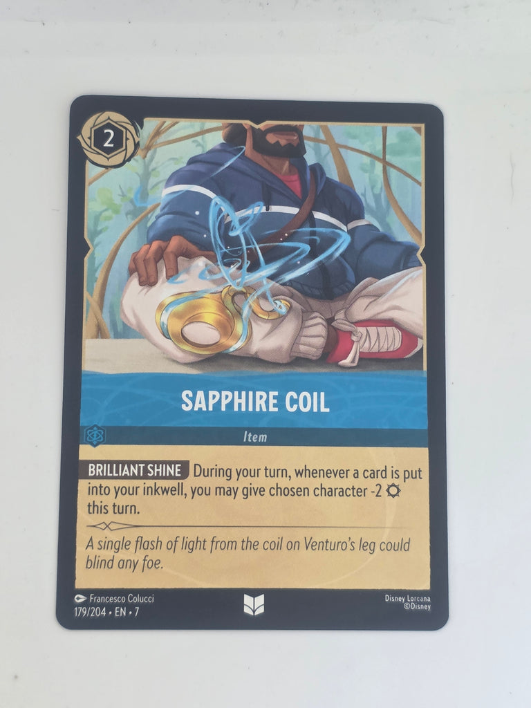 Lorcana | Archazia's Island | #179/204 | Sapphire Coil | Uncommon