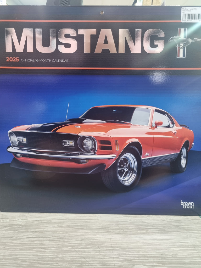 Mustang - Large 30x30cm - 2025 Calendar