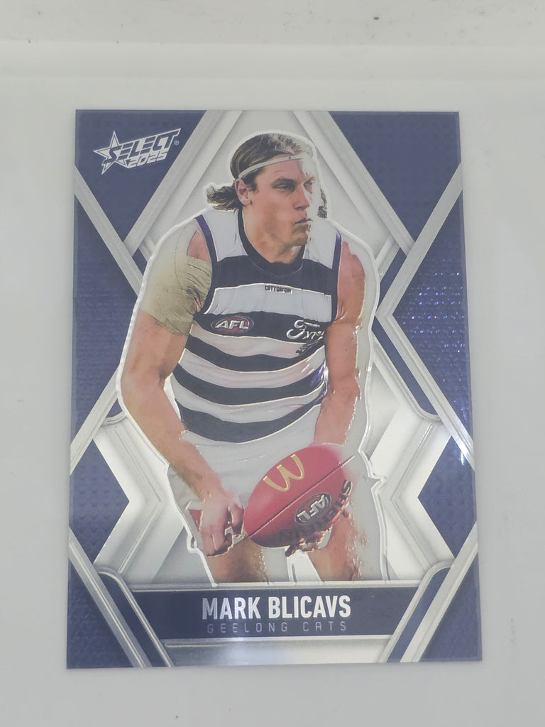AFL Footy Stars 2025 | Luminous Base | #L67 | M. Blicavs | Geelong Cats