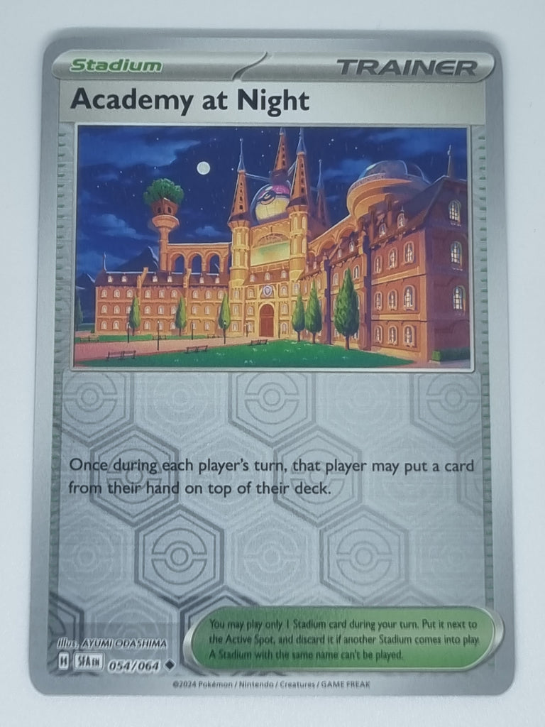 Pokemon TCG - Shrouded Fable - #054/064 - Academy at Night Reverse Holo Uncommon