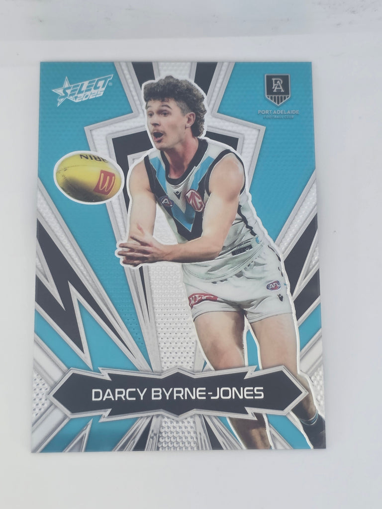 AFL Footy Stars 2025 | Luminous Thunderbolt #LT149 D. Byrne-Jones Port Adelaide