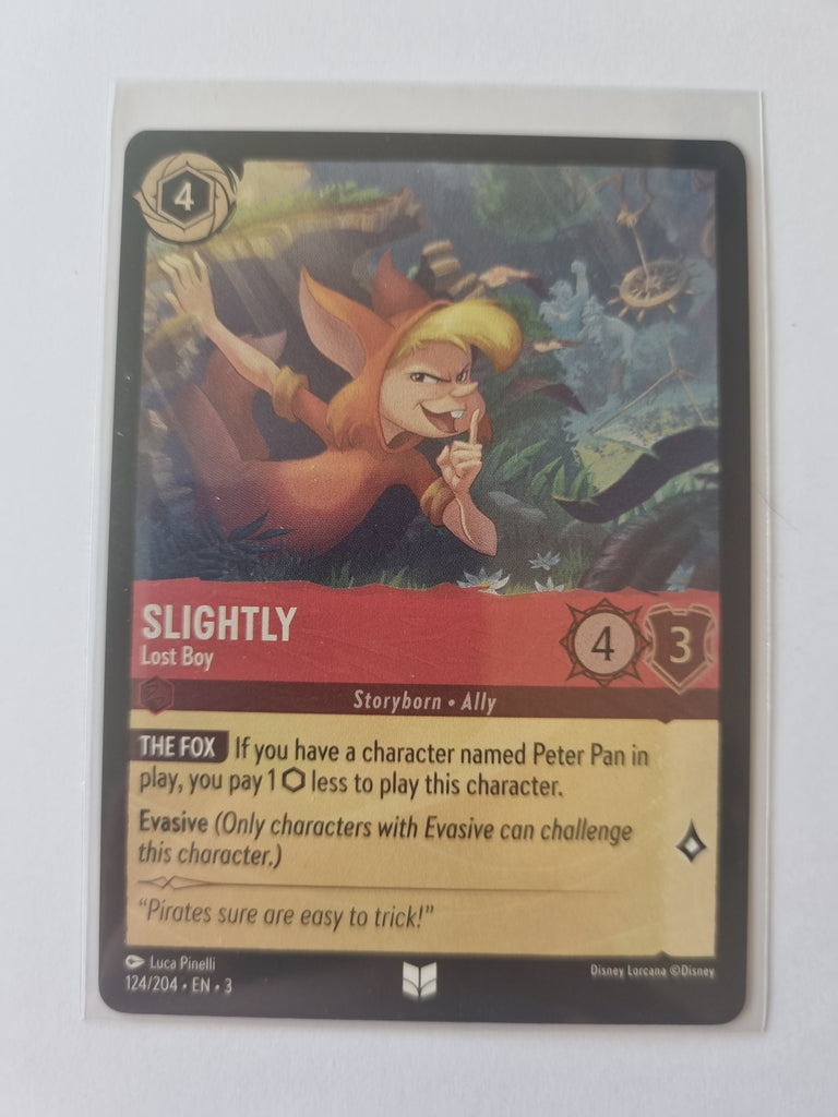 Into the Inklands - FOIL - Slightly - Lost Boy - 124/204 - Uncommon