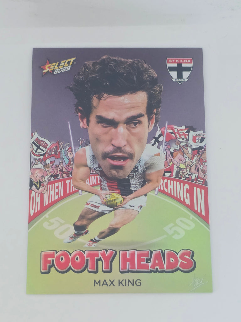 AFL Footy Stars 2025 | Footy Heads | #FH87 | M. King | St Kilda