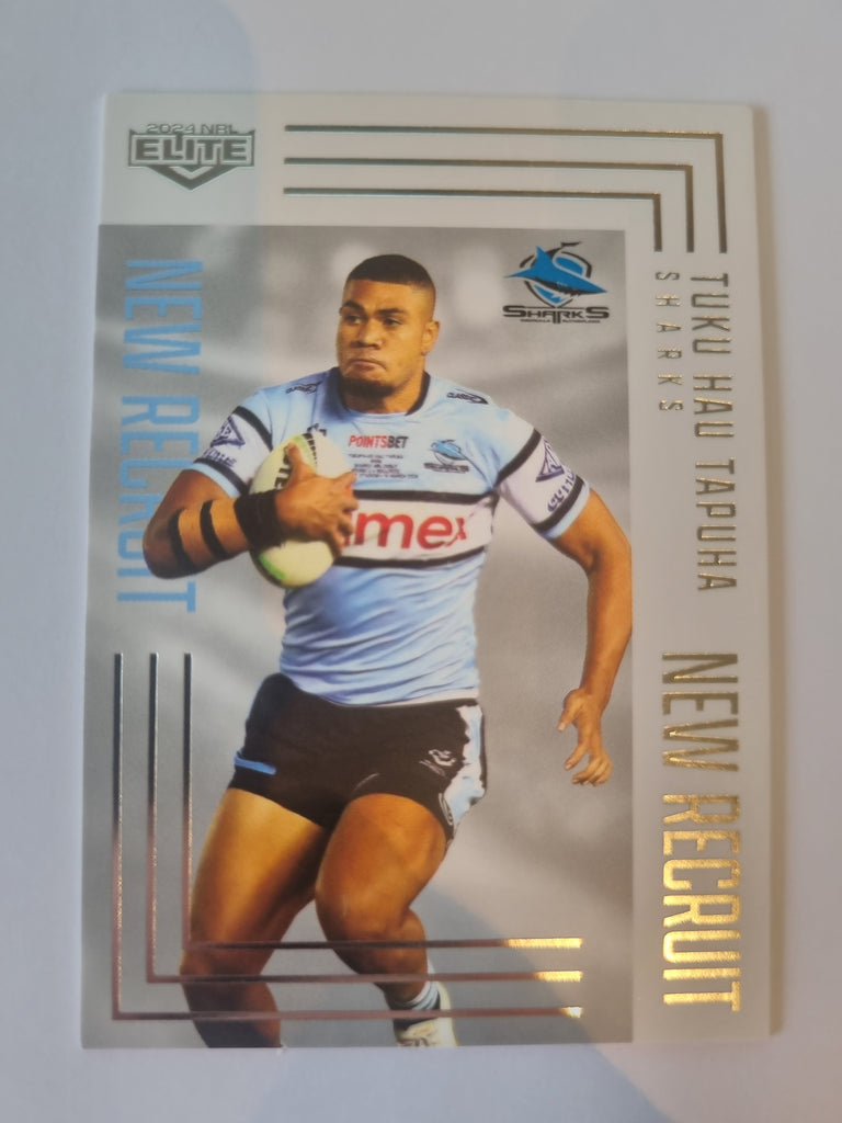 2024 Elite NRL - New Recruit - #NR08 - Tuku Hau Tapuha - Sharks