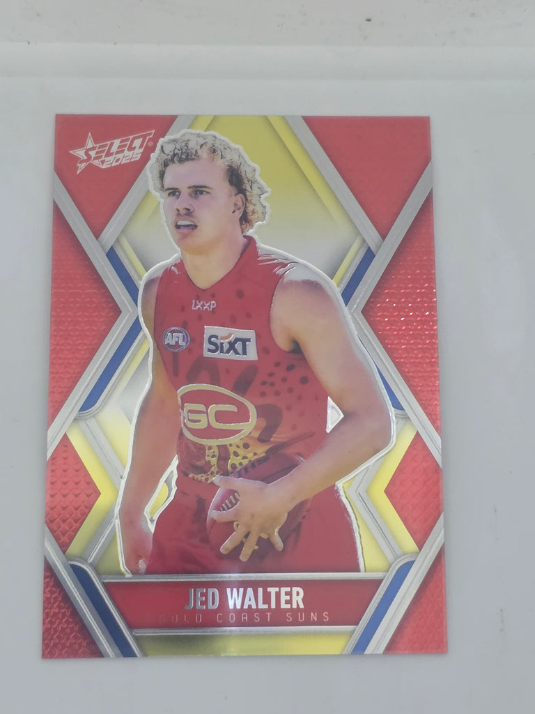 AFL Footy Stars 2025 | Luminous Base | #L98 | J. Walter | Gold Coast Suns