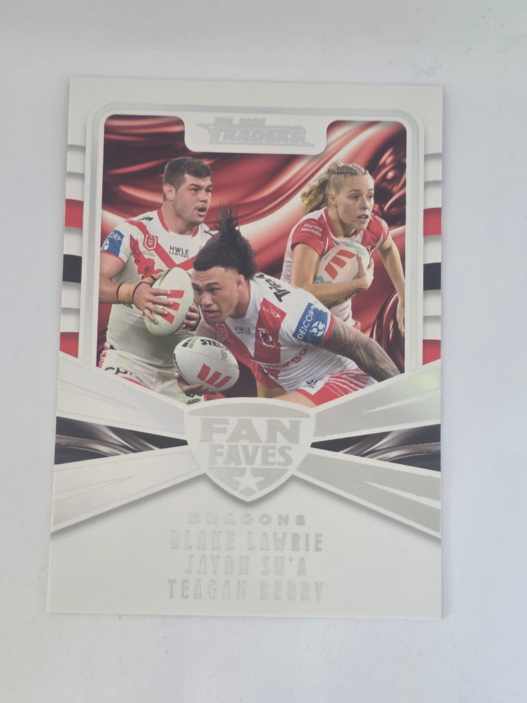 NRL 2025 Traders Titanium| Fan Favourites Team | #FFT14 | Dragons