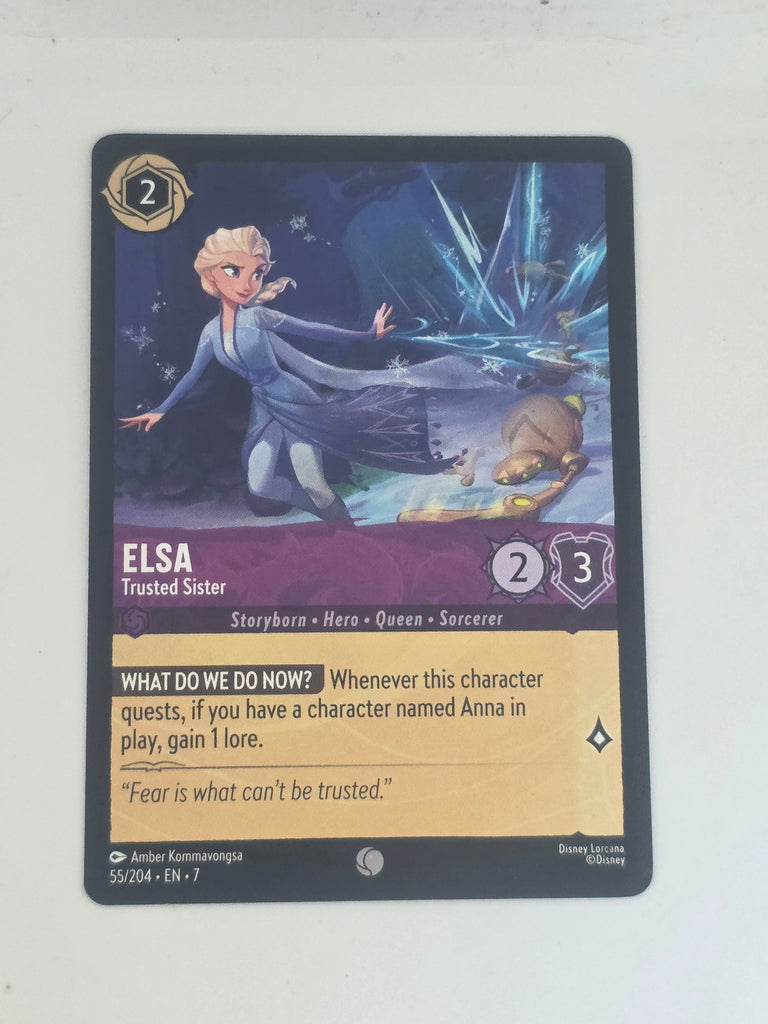 Lorcana | Archazia's Island | #55/204 | Elsa - Trusted Sister | Common