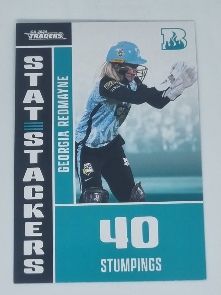 2024-25 LUXE Cricket - Stat Stackers - #SS16 - Georgia Redmayne - Heat