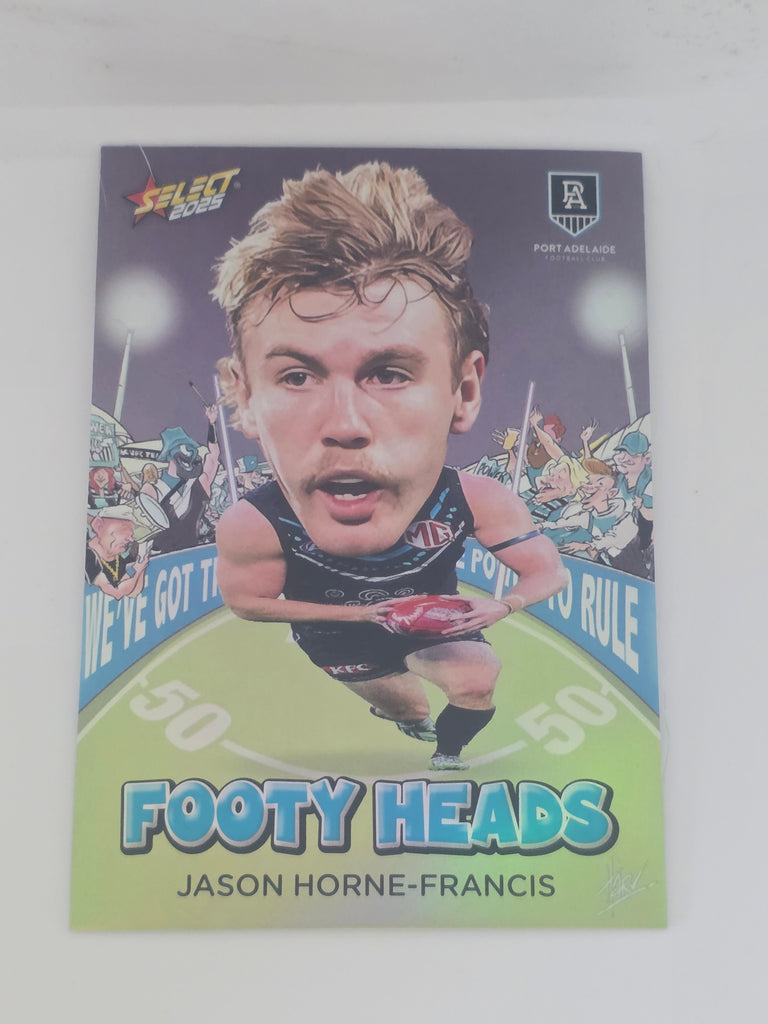 AFL Footy Stars 2025 | Footy Heads | #FH75 | J. Horne-Francis | Port Adelaide