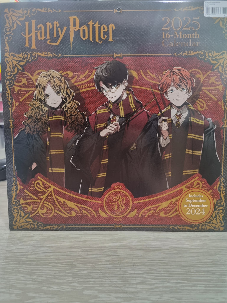 Harry Potter Anime - Large 30x30cm - 2025 Calendar