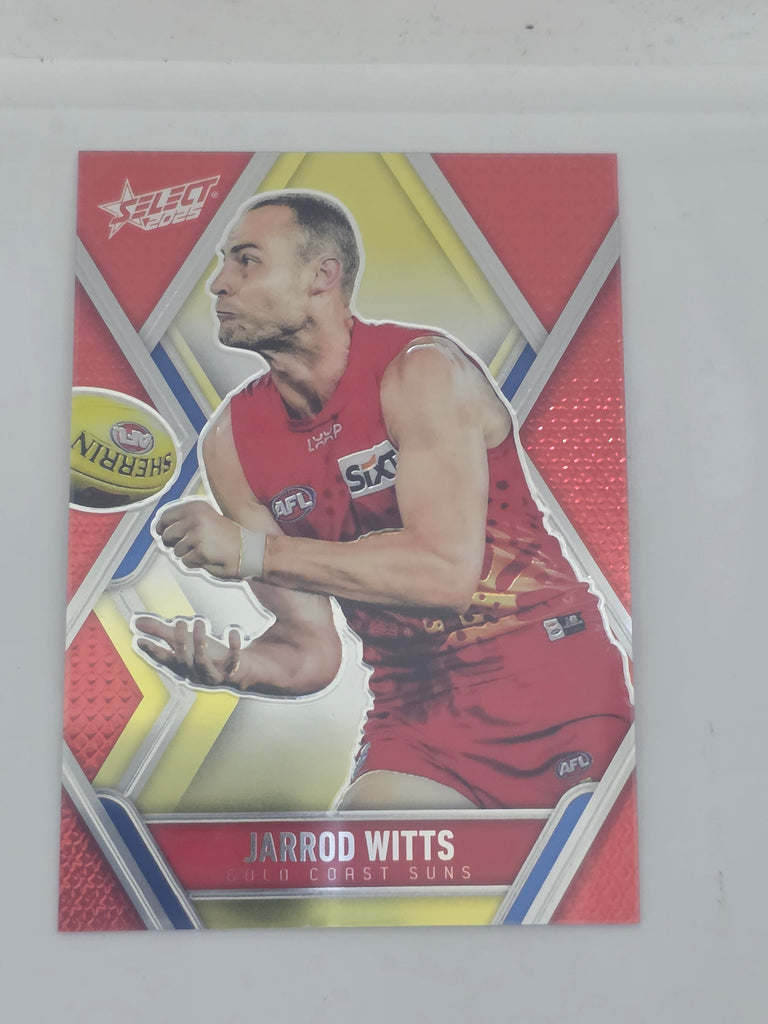 AFL Footy Stars 2025 | Luminous Base | #L99 | J. Witts | Gold Coast Suns