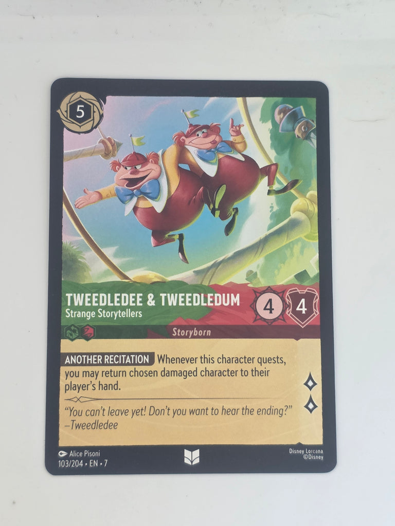 Archazia's Island #103/204 Tweedle Dee & Tweedle Dum Strange Storytellers | U/C