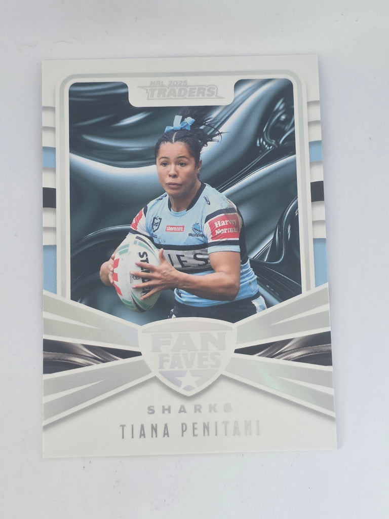 NRL 2025 Traders | Fan Favourites | #FF12 | Tiana Penitani | Sharks