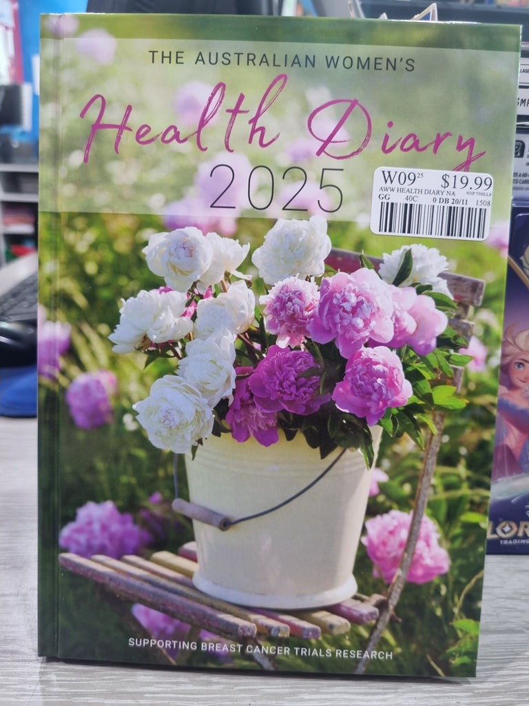 Australian Womens Health Diary 2025 A5