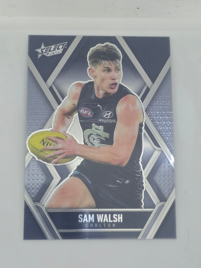 AFL Footy Stars 2025 | Luminous Base | #L32 | S. Walsh | Carlton