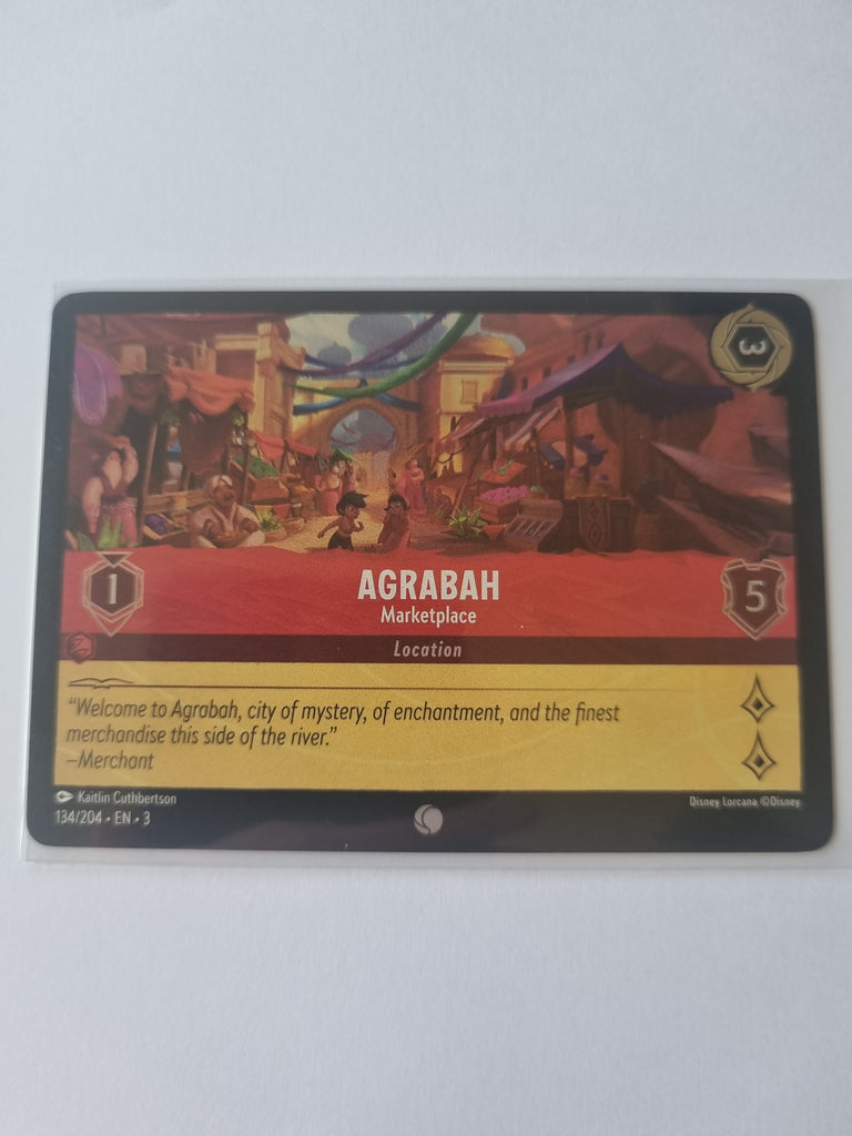 Into the Inklands - FOIL - Agrabah - Marketplace - 134/204 - Common