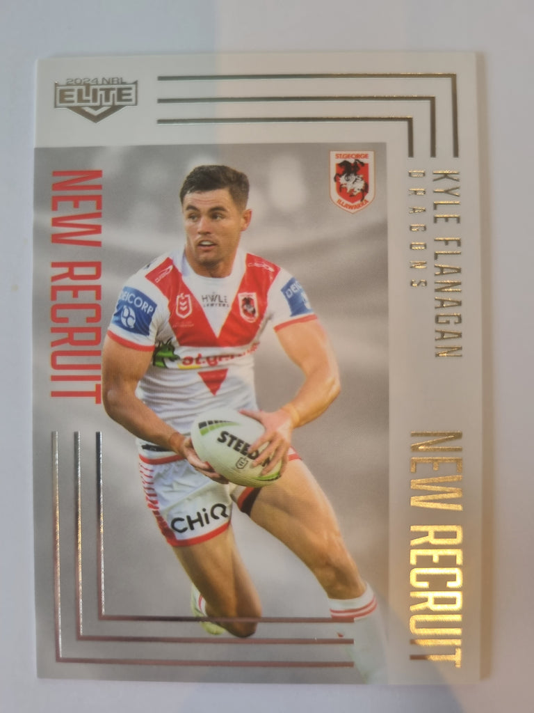 2024 Elite NRL - New Recruit - #NR28 - Kyle Flanagan - Dragons