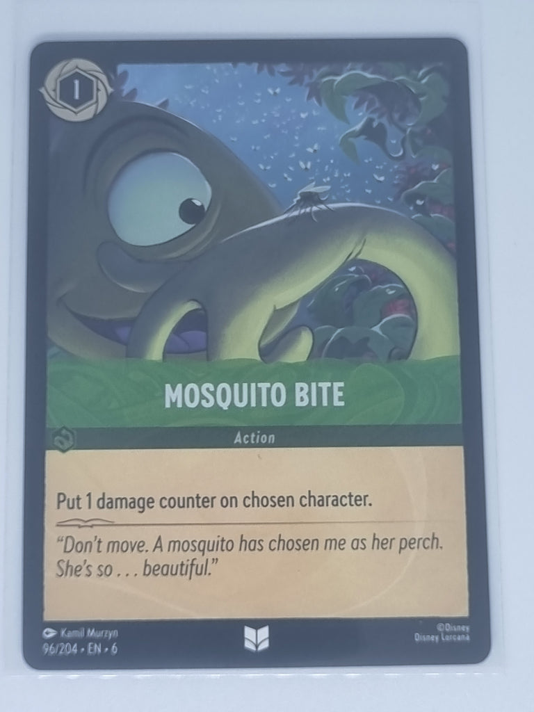 Lorcana Azurite Sea - COLDFOIL - Mosquito Bite - #96/204 - Uncommon