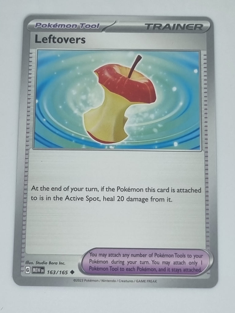 Pokemon TCG - Pokemon 151 - #163/165 - Leftovers - Uncommon