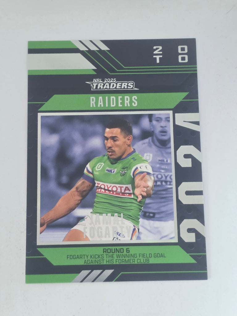NRL 2025 Traders | 2024 Season to Remember | #SR4 | Jamal Fogarty | Raiders