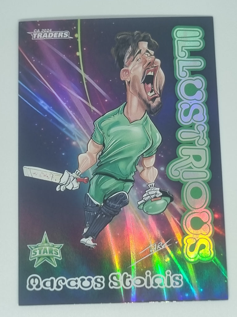 2024-25 LUXE Cricket Traders - Illustrious - #IL05 - Marcus Stoinis - Stars