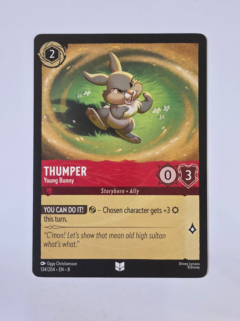Disney Lorcana Reign of Jafar | Thumper Young Bunny | #134 | Uncommon