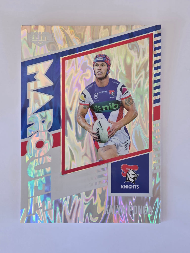 NRL 2025 Elite | Marquee | #M22 | Kalyn Ponga | Knights
