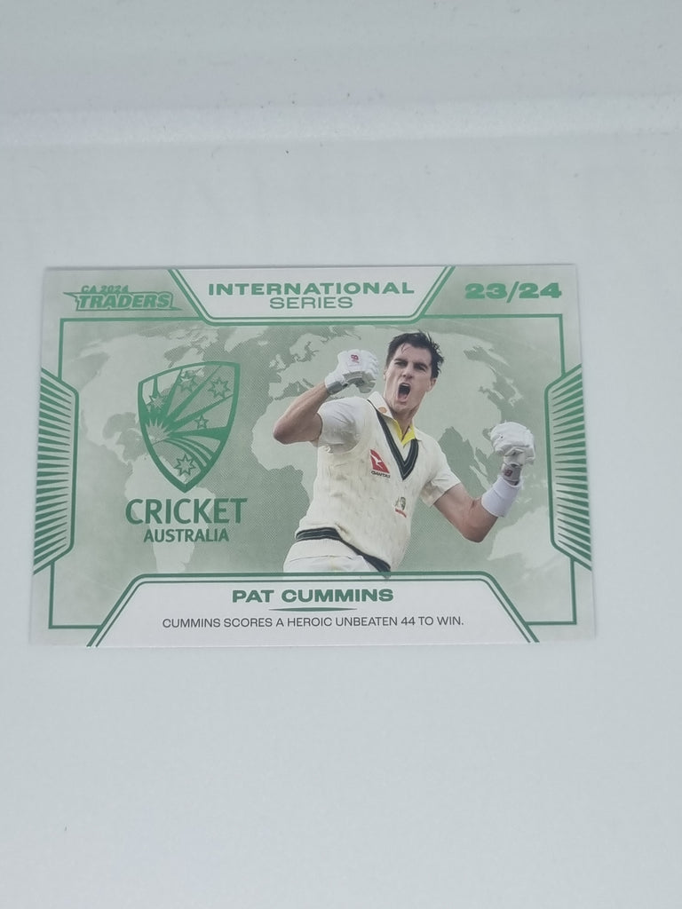 2024-25 LUXE Cricket Traders - International Series - #IS03 - Pat Cummins