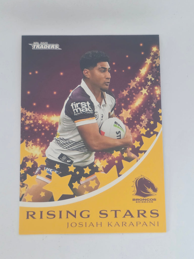 NRL 2025 Traders | Rising Stars | #RS1 | Josiah Karapani | Broncos