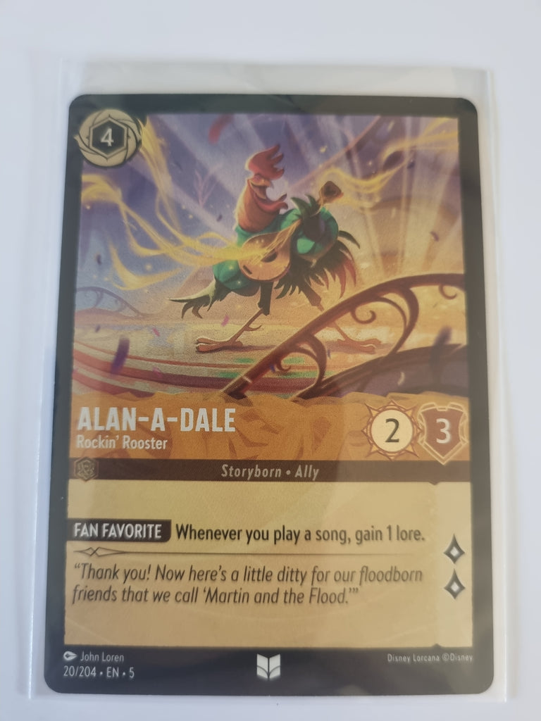 Shimmering Skies - FOIL - Alan-a-Dale - Rockin' Rooster - 20/204 - Uncommon