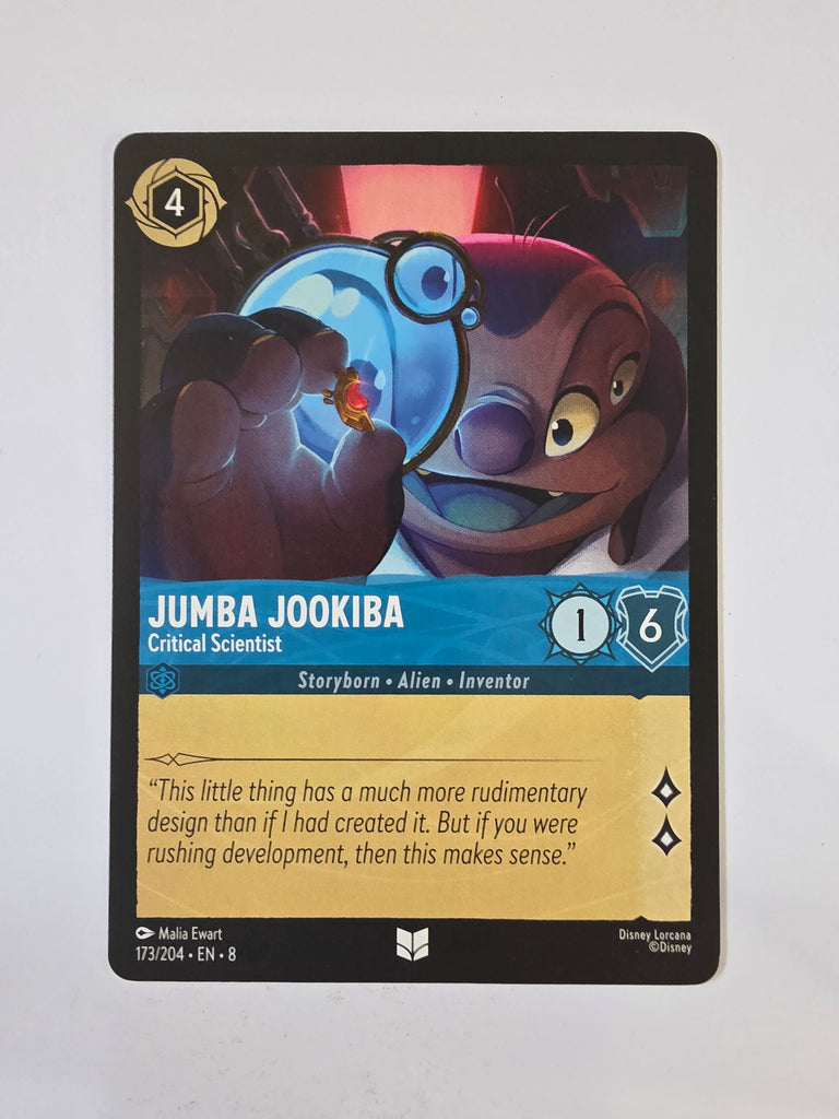 Disney Lorcana Reign of Jafar | Jumba Jookiba Critical Scientist | #173 | Uncommon