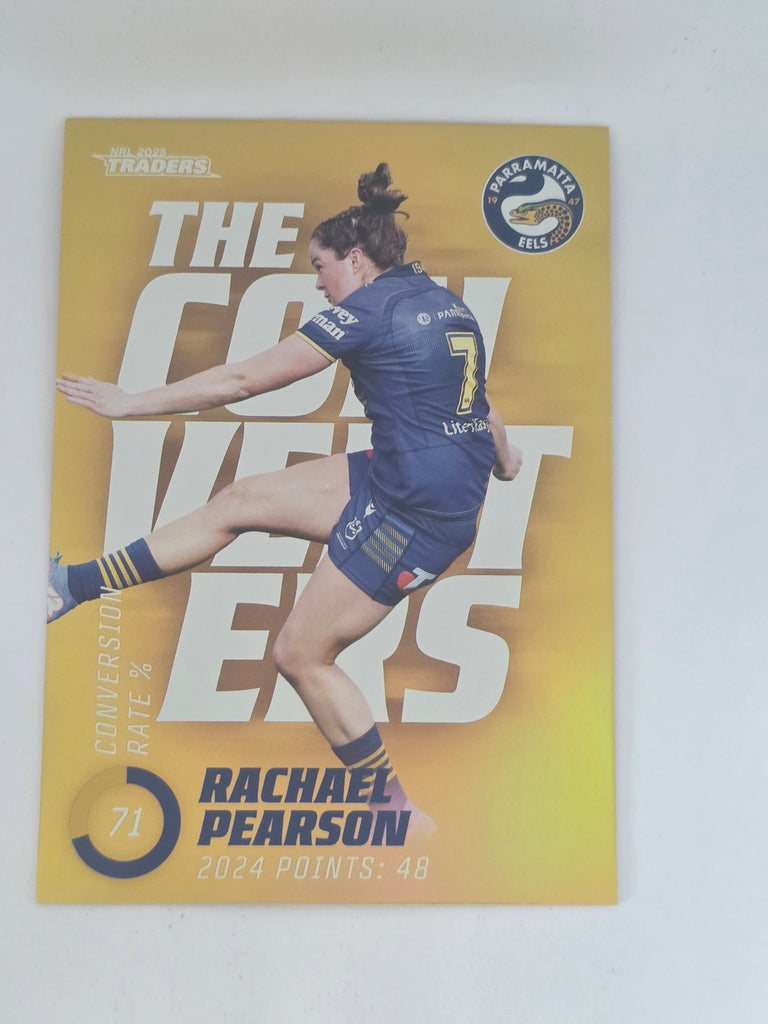 NRL 2025 Traders Titanium| Converters Parallel | #TCP24 | Rachael Pearson | Eels