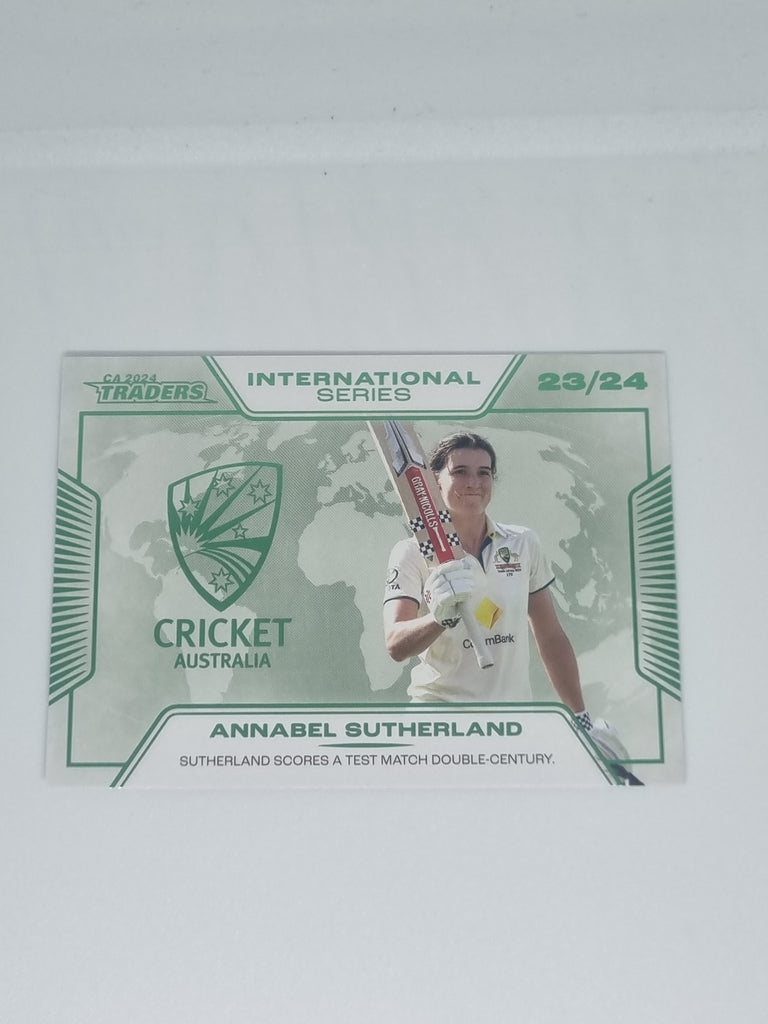 2024-25 LUXE Cricket Traders - International Series - #IS36 - Annabel Sutherland