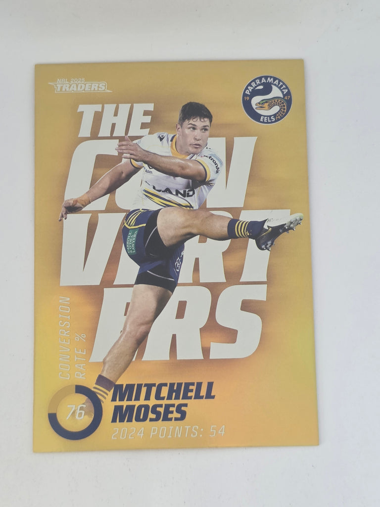 NRL 2025 Traders Titanium| Converters Parallel | #TCP11 | Mitchell Moses | Eels