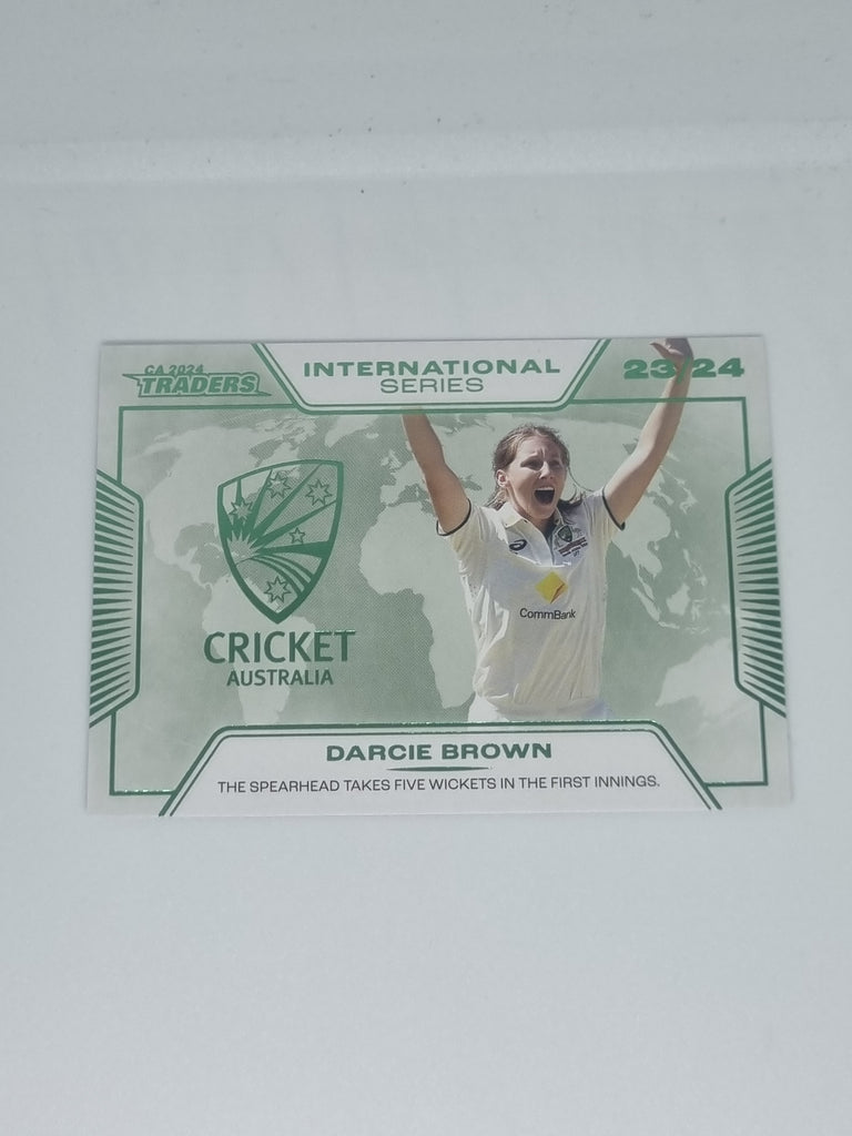 2024-25 LUXE Cricket Traders - International Series - #IS34 - Darcie Brown