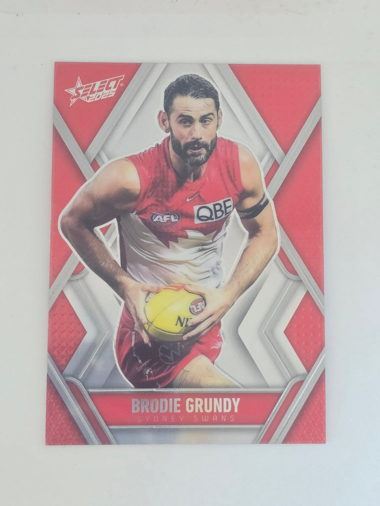 AFL Footy Stars 2025 | Luminous Base | #L168 | B. Grundy | Sydney Swans