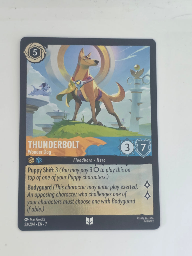 Lorcana | Archazia's Island COLDFOIL #23/204 | Thunderbolt - Wonder Dog | U/C