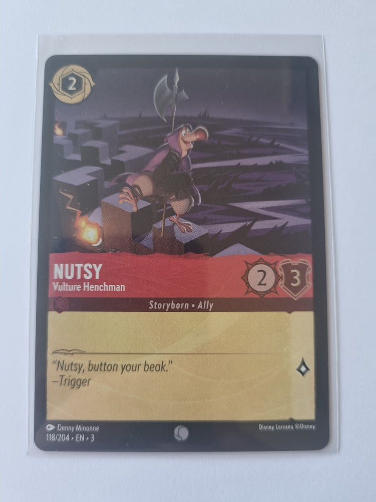Into the Inklands - FOIL - Nutsy - Vulture Henchman - 118/204 - Common