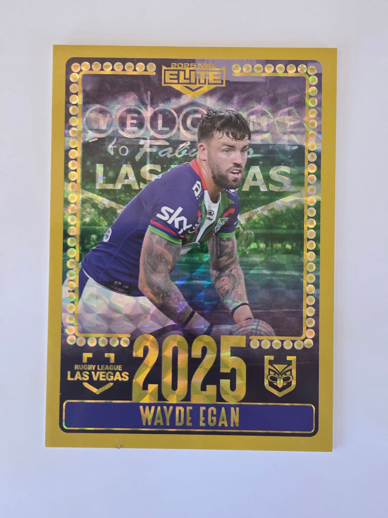 NRL 2025 Elite | 2025 Vegas Round | #V08 | Wayde Egan | Warriors