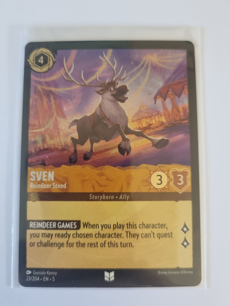 Shimmering Skies - FOIL - Sven - Reindeer Steed - 23/204 - Uncommon