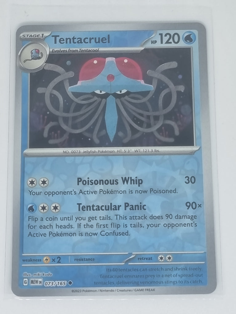 Pokemon TCG - Pokemon 151 - #073/165 - Reverse Holo - Tentacruel - Uncommon